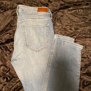 Hollister mid rise supper skinny jeans